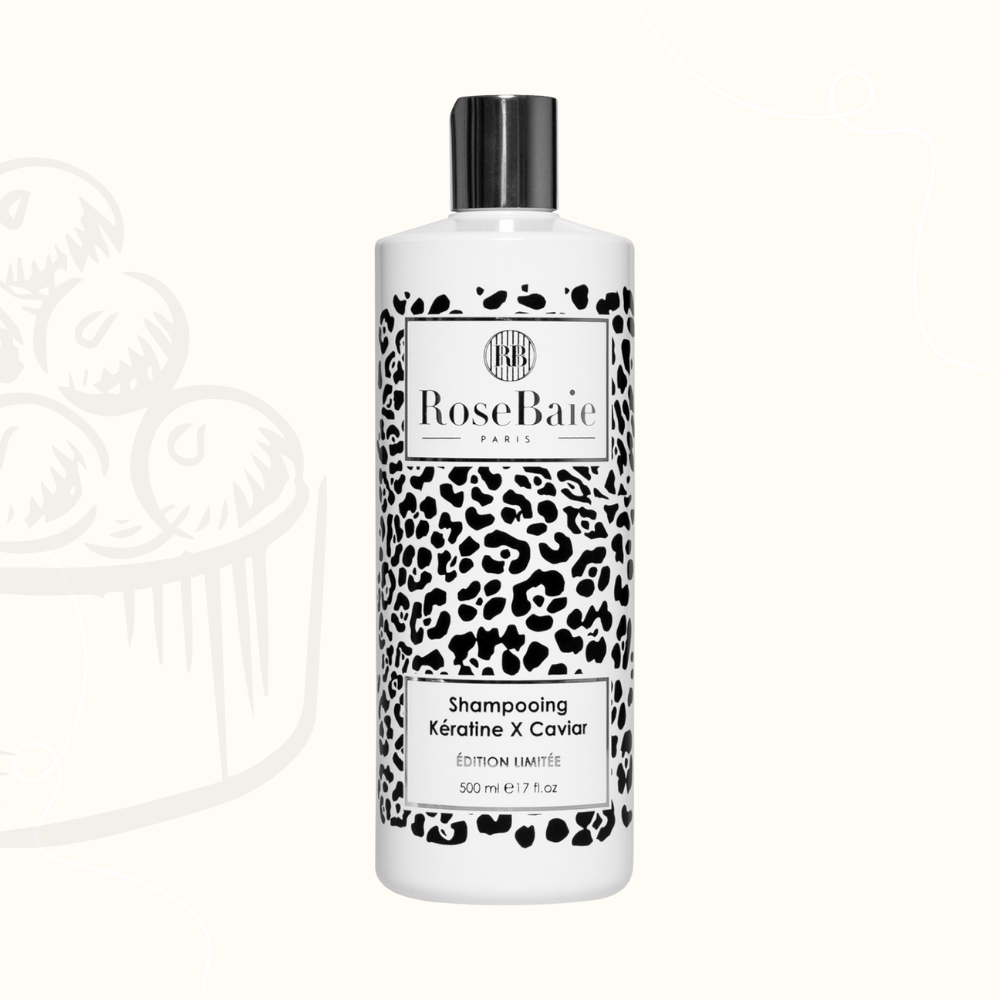 SHAMPOOING CAVIAR X KÉRATINE ROSEBAIE 500ML