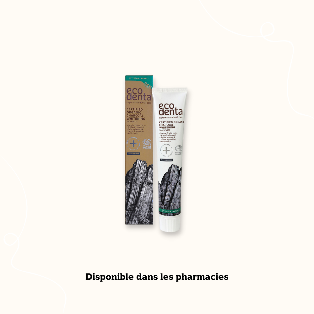 Dentifrice ECODENTA Blanchissant Au Charbon 75ml