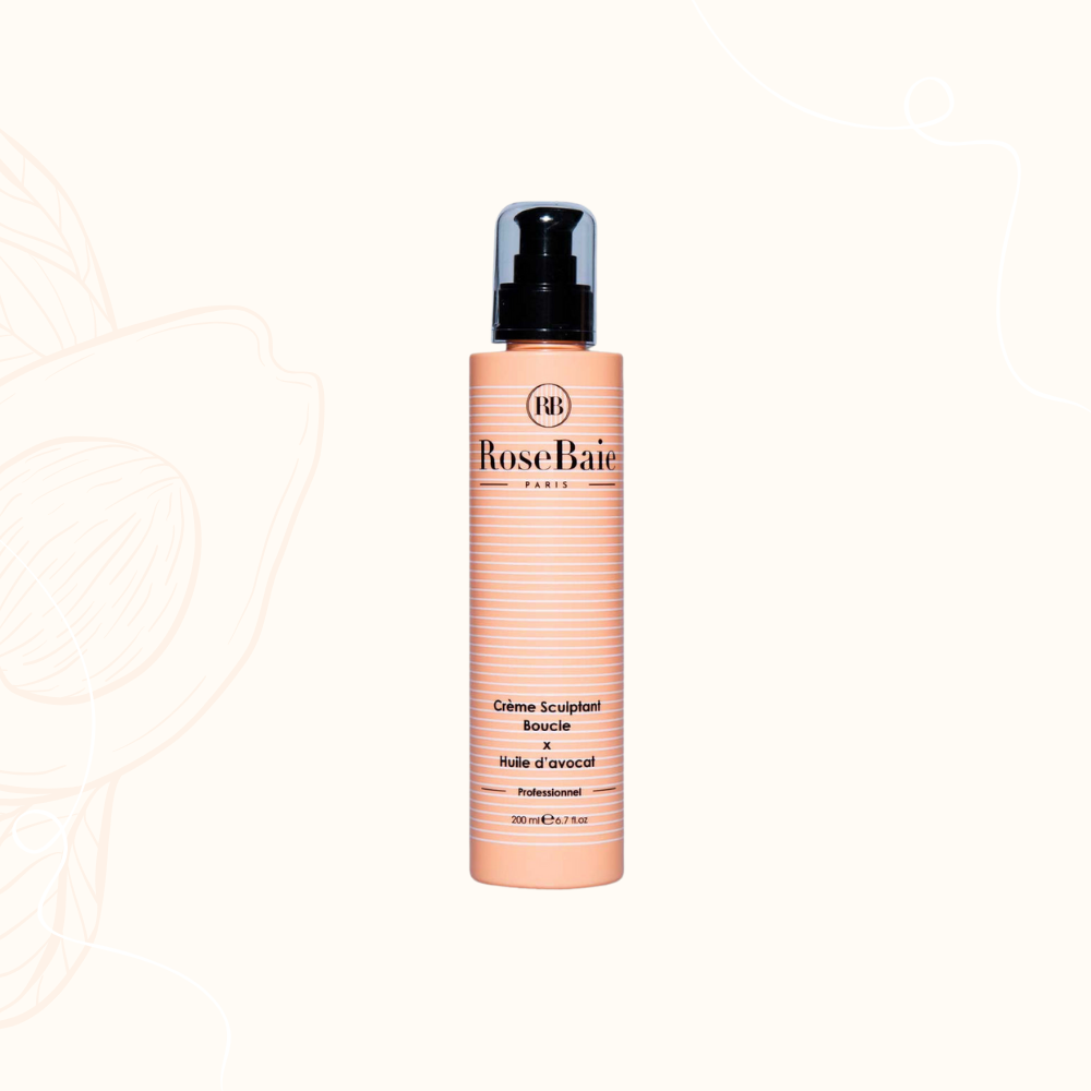 Crème hydratante Cheveux bouclés x Huile d’Avocat 200ml