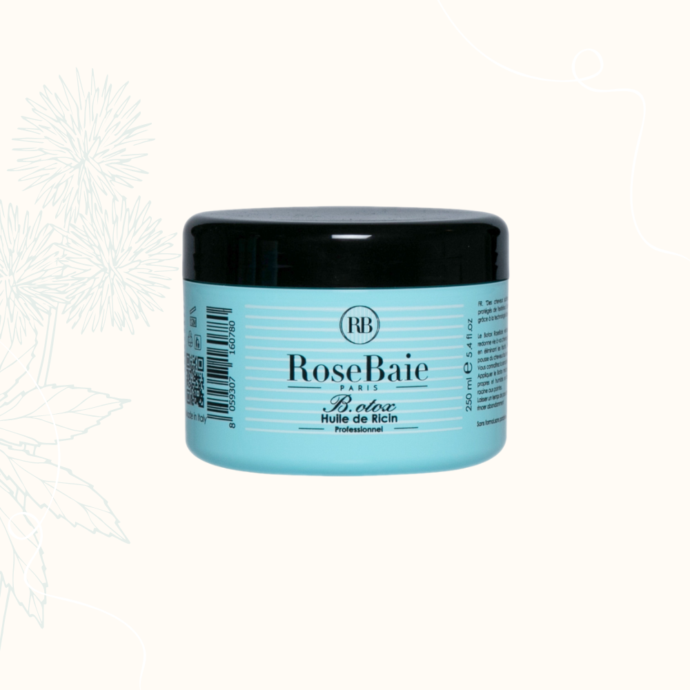 Botox capillaire Huile De Ricin X Kératine Rosebaie 250ML