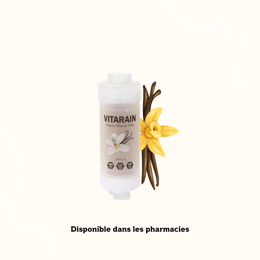 Filtre de douche à la vitamine – à la Vanille